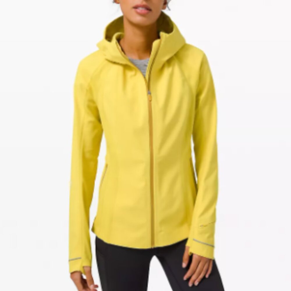 Lululemon Yellow Cross Chill Jacket